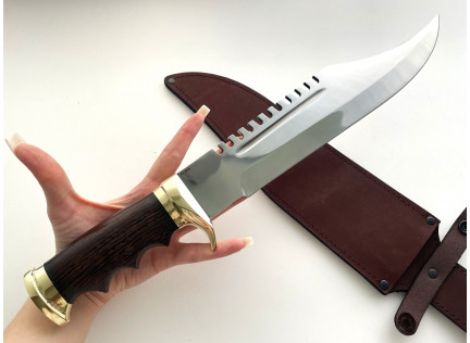 Нож Крокодила Данди-2. Х12МФ. Венге
