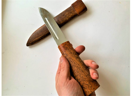 Нож Янтарный Якут. Х12мф