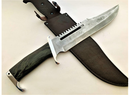 Нож Рэмбо-3. Дамаск