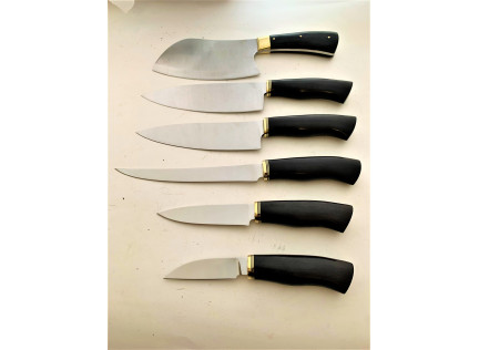 Набор кухонных ножей «Элит» 6 штук. Х12МФ