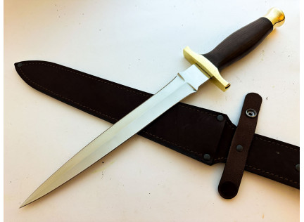 Кинжал Лесной Брат. Х12МФ. Орех