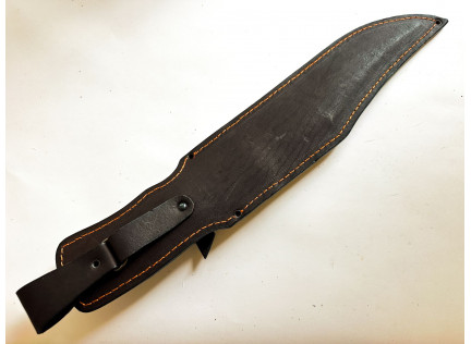 Нож БОУИ-3. Кованый. 65Х13. С пилой