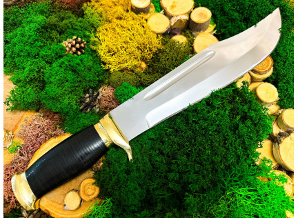 Нож Крокодила Данди. 65Х13. Кожа Нож Крокодила Данди. 65Х13. Кожа