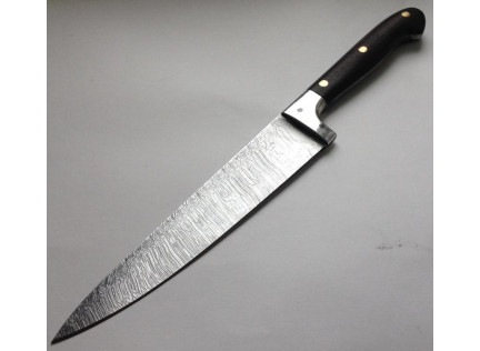 Нож "Кухонный". Дамасская сталь.